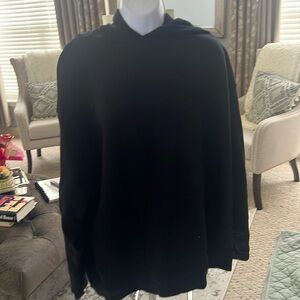 Skims cotton fleece oversized hoodie